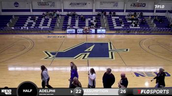 Replay: Adelphi vs Assumption | Mar 6 @ 5 PM