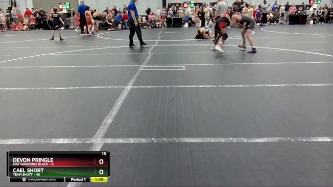 110 lbs Round 2 (4 Team) - Cael Short, Team Shutt vs Devon Pringle, Mat ...