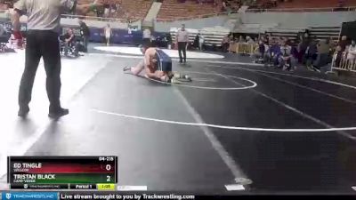 D4-215 lbs Semifinal - Tristan Black, Camp Verde vs Ed Tingle, Willcox