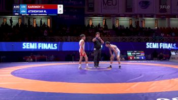 45 kg 1/2 Final - Umidjon Karomov, Uzbekistan vs Marat Atshemyan, Armenia