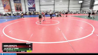 110 lbs Rd# 10- 4:00pm Saturday Final Pool - Aiden Szewczyk, NCWAY National Team vs Jacob De La Torre, VA Team Predator