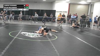 113 lbs Consi Of 32 #1 - Landon Thoennes, MN vs Dylan Williamson, IA