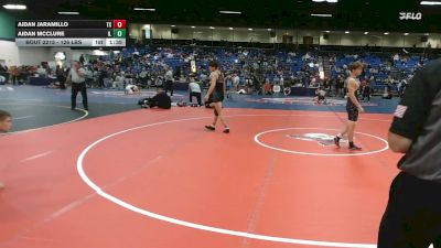 126 lbs Consi Of 64 #2 - Aidan Jaramillo, TX vs Aidan McClure, IL