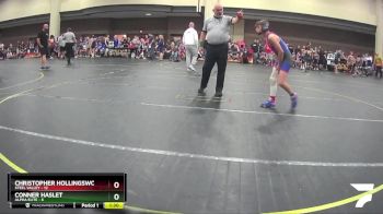 105 lbs Round 1 (6 Team) - Christopher Hollingsworth, Steel Valley vs Conner Haslet, Alpha Elite
