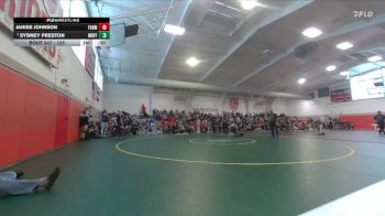125 lbs Cons. Round 3 - Janise Johnson, Farmington vs Sydney Preston, Moffat County