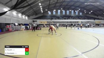 174 lbs Quarterfinal - Kekana Fouret, Unattached vs Guillermo Escobedo, Wyoming