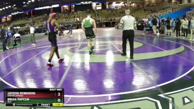 144 lbs Quarterfinal - Jaydon Robinson, Winter Springs vs Brian Papcun, Ola