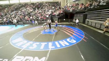 4A 157 lbs Cons. Round 2 - Carter Vazquez, Stansbury vs Preston Clark, Snow Canyon