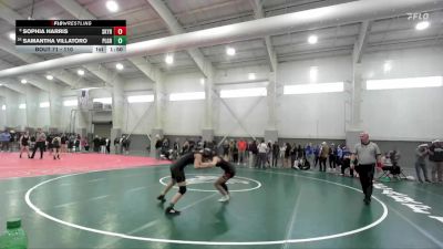 110 lbs Champ. Round 1 - Samantha Villatoro, Pleasant Grove vs Sophia Harris, Skyridge