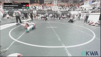106 lbs Rr Rnd 3 - Frankie Robertson, Hennessey Takedown Club vs Liam Kappler, Prodigy NDT