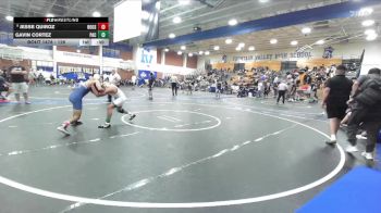 126 lbs Cons. Round 6 - Gavin Cortez, Pacifica (Oxnard) vs Jesse Quiroz, Eleanor Roosevelt