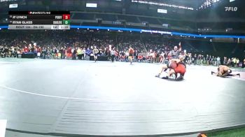 D4-190 lbs Champ. Round 1 - Ryan Glass, Charlevoix vs JT Lynch, Perry
