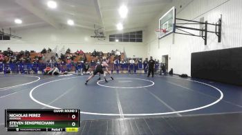 175 lbs Champ. Round 3 - Nicholas Perez, Hughson vs Steven Sengprechanh, Exeter