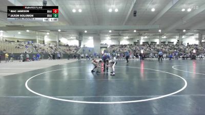 80 lbs Cons. Round 2 - Jaxon Solomon, Spring Hill Wrestling Club vs Mac Jamison, TN Wrestling Academy