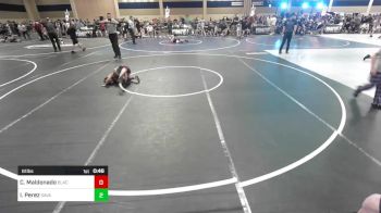 61 lbs Quarterfinal - Coy Maldonado, Blackcat WC vs Isaac Perez, Savage House WC