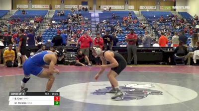 125 lbs Consi of 4 - Brandon Cray, University Of Maryland vs Mikel Perales, Unattached