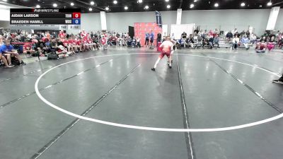 138 lbs Aidan Larson, Team Oregon vs Braeden Hamill, Wisconsin