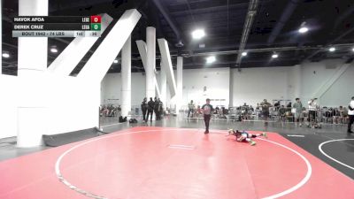 74 lbs Rr Rnd 4 - Havok Afoa, Legends Of Gold LV vs Derek Cruz, Legacy WC