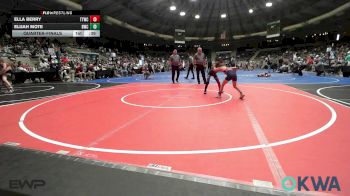61 lbs Quarterfinal - Ella Berry, Team Tulsa Wrestling Club vs Elijah Mote, Bartlesville Wrestling Club