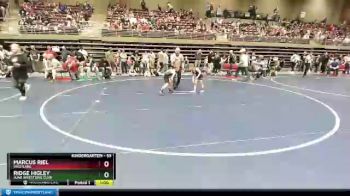 53 lbs Quarterfinal - Marcus Riel, Westlake vs Ridge Higley, Juab Wrestling Club