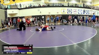 132 lbs Cons. Round 4 - John Andrews, Roncalli Wrestling Foundation vs Ryan Burke, Panther Wrestling Club