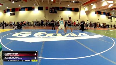 175 lbs Cons. Round 1 - Austin Conley, Virginia Team Predator vs Wylan Snoddy, West Springfield High School