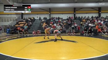 132 lbs Cons. Semi - Lucas Stearns, Marion vs Brody Hall, Waterloo East