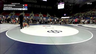 175 lbs Cons. Sub-rd Of 32 - Seth Cossentine, MN vs Chase Boyd, FL