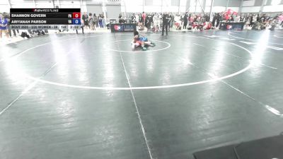 U20 Women - 59 lbs Cons. Round 3 - Shannon Govern, PA vs Ariyanah Parson, VA