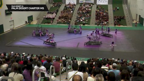 Palm Desert Charter MS "Palm Desert CA" at 2026 WGI Guard Manhattan Beach Regional+