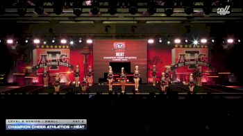 Champion Cheer Athletics - Heat [2026 L2 Senior - Small Day 2] 2026 ATC Grand Nationals