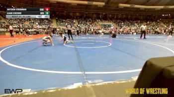 61 lbs Round Of 32 - Jayden Crisman, Salem Elite Mat Club vs Liam Crowe, Grindhouse
