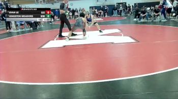 138 lbs Semifinal - Kingston Meadors, Newberg vs Evan Le, Glencoe