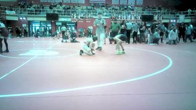 10U - 67 lbs Quarters - Wesley Schultz, Apache Wrestling Club vs Maximus Hartman, Mishawaka Wrestling Club