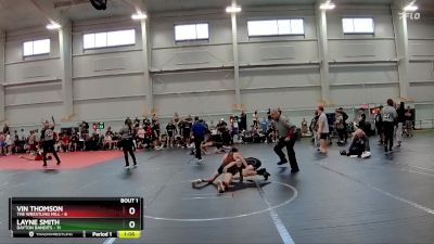 84 lbs Round 1 (8 Team) - Vin Thomson, The Wrestling Mill vs Layne Smith, Dayton Bandits