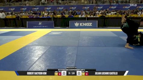 Robert Daeyoon Kim vs Julian Luciano Castillo 2026 Pan Kids Jiu-Jitsu IBJJF Championship