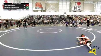 45 lbs Quarterfinal - Rowan Kuligowski, Club Not Listed vs Kellan Chase, Akron Wrestling Club