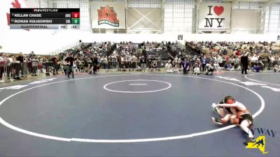 45 lbs Quarterfinal - Rowan Kuligowski, Club Not Listed vs Kellan Chase, Akron Wrestling Club
