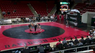 197 lbs Finals (2 Team) - Oliver Tipton, Davidson vs Thomas Sandoval, Brown