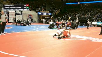 120 Class 4 lbs Cons. Semi - Kosta Hatzigeorgiou, Christian Brothers College vs Graidy Rice, Jackson