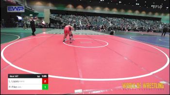 127 lbs 3rd Place - Lyriq Lopes, Kahuku Wrestling Club vs Piper Pike, Apex Wrestling Academy