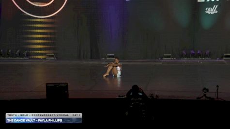 The Dance Vault - Fayla Phillips [2025 Youth - Solo - Contemporary/Lyrical Day 1] 2025 Encore Grand Nationals