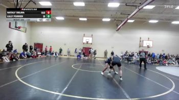 125 lbs Cons. Round 3 - Lilly Forrer, Southridge vs Nataly DeLira, Caldwell