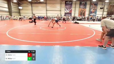 170 lbs Rr Rnd 3 - Cesar Cano, Team Nebraska Red vs Kaj Miller, Buffalo Wrestling Club