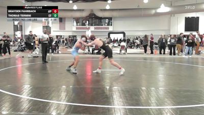 149 lbs Consi Of 8 #2 - Brayden Fahrbach, Appalachian State vs Thomas Termini, The Citadel