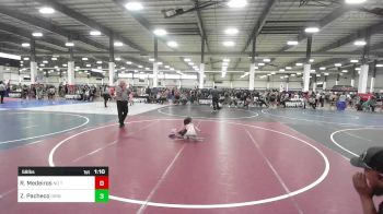 58 lbs Rr Rnd 2 - Rebekah Medeiros, No Team vs Zaira Pacheco, Grindhouse WC