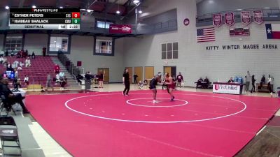 207 lbs Semifinal - Isabeau Shalack, Colorado Mesa University vs Esther Peters, Chadron