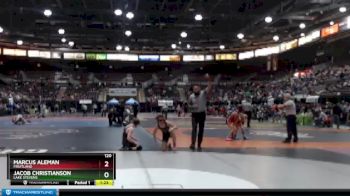 120 lbs Champ. Round 3 - Marcus Aleman, Fruitland vs Jacob Christianson, Lake Stevens