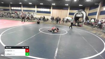 77 lbs Quarterfinal - Austin Garcia, Suples vs Isaac Ulibarri, Legends Of Gold LV