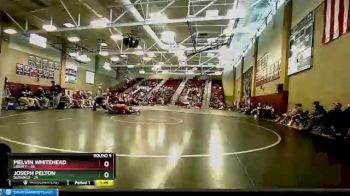 195 lbs Round 5 (10 Team) - Melvin Whitehead, Liberty vs Joseph Pelton, Durango